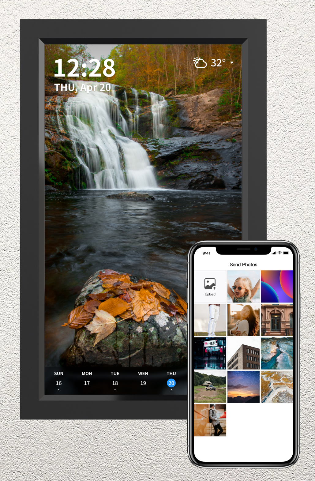 Beautiful digital photo frame